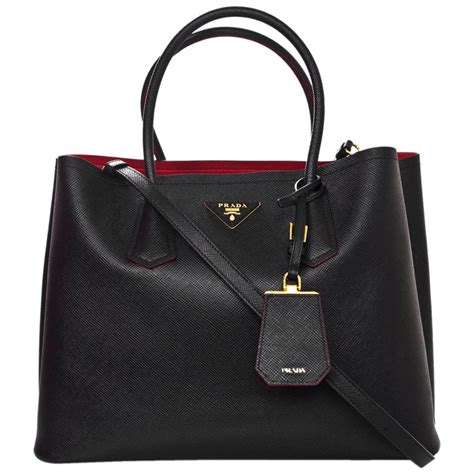 prada black and red bag|prada bags on sale black.